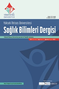 Yüksek İhtisas Üniversitesi Sağlık Bilimleri Dergisi Cilt 6 Sayı 2